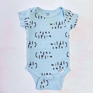 Bundle deals!! Wildly Cute Baby Onesies Blue